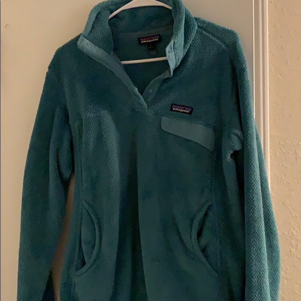 Patagonia blue jacket